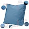 Classic Accessories Patio Lounge Chair/Loveseat Back Cushion, 21 x 20 x 4 Inch, Empire Blue 62-058-EMBLUE-EC - alternate 7